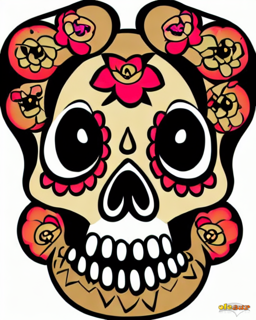 Sugar-Skulls-coloring